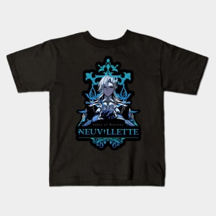 Neuvillete - Iudex of Fontaine - Genshin Impact Kids T-Shirt